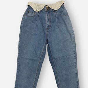 BDG Jeans with Floral Fold Over - Size 26